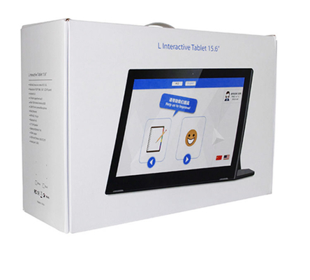 NFC androide de escritorio de la posición de la PC de la tableta 17,3 pulgadas quiosco de 15,6 pulgadas que hace publicidad de la exhibición del IPS HD