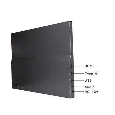Tipo portátil entradas HDMI de la pulgada USB del monitor 15 del IPS Hopestar de C para el interruptor PS4