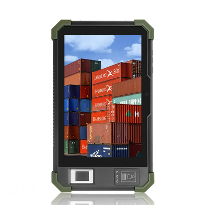 Función biométrica de NFC de la tableta del CE ROHS del escáner rugoso industrial del código de barras