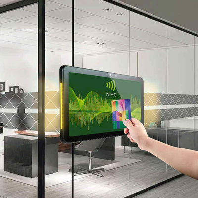 15.6 pulgadas RK3566 Tableta de sala de conferencias con POE Power y iluminación de doble cara