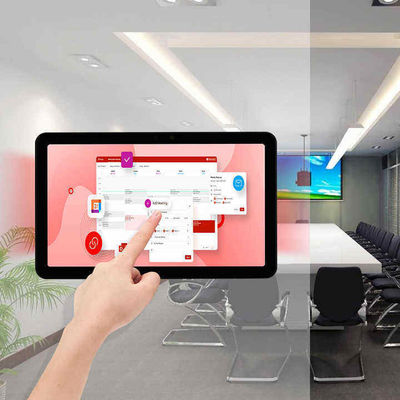 15.6 pulgadas RK3566 Reserva de sala de conferencias tableta de doble cara iluminada