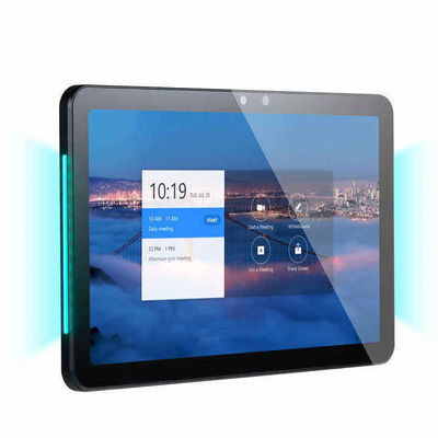 15.6 pulgadas RK3566 Tableta de sala de conferencias con POE Power y iluminación de doble cara