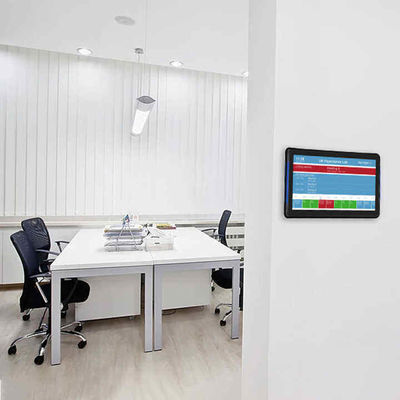 10.1 pulgadas RK3399 CPU Tableta de sala de reuniones con luz LED de ambos lados para la reserva de sala de conferencias