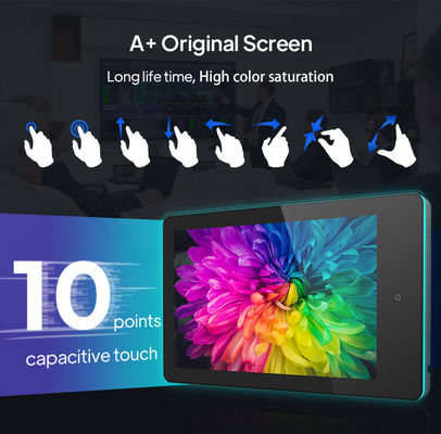 Sistema de reserva de salas de reuniones de 14 pulgadas RK3568 Tablet Android con luz LED de entorno para salas de conferencias