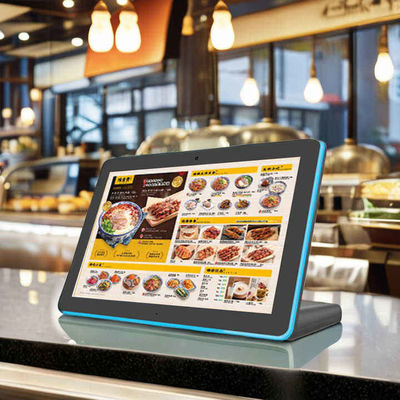 RK3399 Procesador Tablet de restaurante de 10.1 pulgadas con POE NFC 5MP Cámara Sistema Android