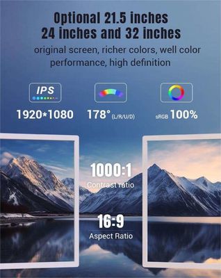 24 pulgadas Stand By Me TV Indoor Android 12 Publicidad Digital Signage Portable Smart TV de pie en el suelo