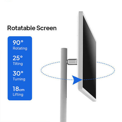 27 pulgadas RK3566 8+128GB Gran memoria Stand By Me Televisión portátil máquina de transmisión en vivo