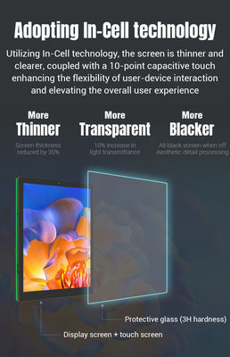 10Pantalla de control central Android de.1 pulgadas con CPU RK3588 y Android 13 para la automatización del hogar inteligente