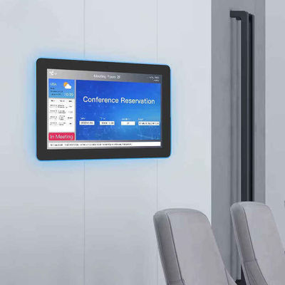 10.1 pulgadas de pared montada Smart Home Tablet Control LED alrededor de la luz para mayor comodidad