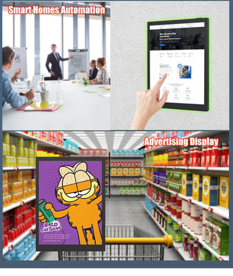 9.7 pulgadas RK3566 Android 13 Smart Home Control Tablet con POE y NFC para la automatización montada en la pared