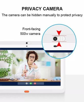 Tableta Android de 15,6 pulgadas RK3399 POE montada en la pared, tableta médica para uso hospitalario