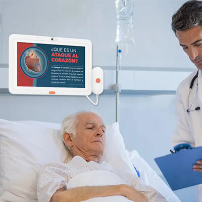 Hospital Android 1920X1080 Tablet médico de 13.3 pulgadas con servicio de centro de llamadas