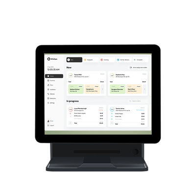 15.6 pulgadas N2840 POS Machine Terminal de POS con pantalla táctil para tiendas minoristas y restaurantes