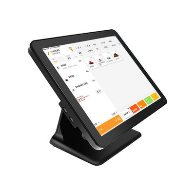 Nuevo diseño de terminal de punto de venta de escritorio de 15 pulgadas 60Hz 8+256GB N100 CPU para minoristas, caja registradora con impresora y escáner