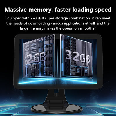 15.6 pulgadas de pantalla táctil de escritorio POS Terminal N2840 2 + 32 GB de caja registradora con escáner