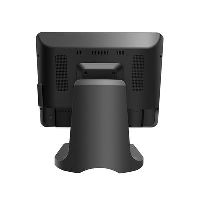 Restaurante de supermercado Sistema de caja registradora Win10 de 15,6 pulgadas con terminal POS de pantalla única y pantalla táctil capacitiva