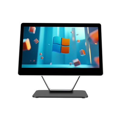 15.6 " Panel LCD capacitivo con pantalla táctil Terminal POS Win7/8/10 Registro de caja Sistema todo en uno para la industria hotelera