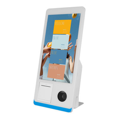 Terminal POS de pago interior certificado CE ROHS de 15,6 pulgadas con función SDK e impresora