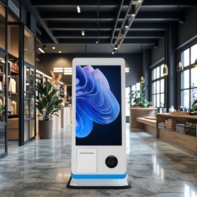 Máquina TPV inteligente con pantalla táctil todo en uno de 15.6 pulgadas Win 7/10 con función SDK y aplicación de centro comercial con impresora de 58 mm