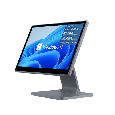 4 GB de memoria DDR3 15.6 pulgadas Terminal POS de punto de venta para restaurante Todo en un solo toque Máquina POS Win Sistemas POS