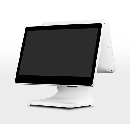 Máquina registradora de restaurante con capacidad de disco duro de 32/64/128/256GB y material plástico resistente