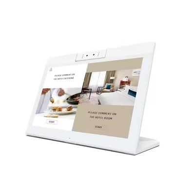 tableta Android en forma de L de 10.1 pulgadas, PC, wifi, NFC, pantalla táctil, cuatro núcleos, oficina inteligente, quiosco de autoservicio, uso comercial