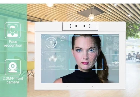tableta Android en forma de L de 10.1 pulgadas, PC, wifi, NFC, pantalla táctil, cuatro núcleos, oficina inteligente, quiosco de autoservicio, uso comercial
