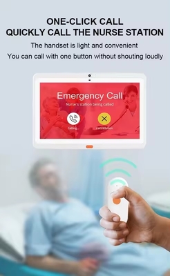 Soporte de pared para tableta médica de 13.3 pulgadas con pantalla táctil, Android, wifi, 4G, POE, NFC y función de llamada para clínica hospitalaria
