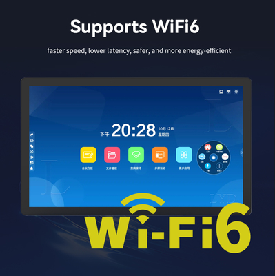 Ultra delgado 32 pulgadas comercial Digital de señalización publicitaria pantalla táctil Rockchip quad core tabletas Android PC POE NFC WIFI