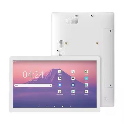 Tablet PC Android de 14 pulgadas con conectividad 4G LTE y procesador de cuatro núcleos para montaje en la pared y pantalla de póster digital