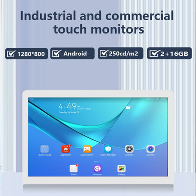 Tablet PC Android de 14 pulgadas con conectividad 4G LTE y procesador de cuatro núcleos para montaje en la pared y pantalla de póster digital