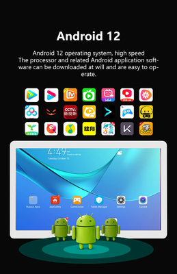 ordenador tablet Android 12 de 24 pulgadas montado en la pared, POE, NFC, pantalla táctil LCD, pantalla comercial, reproductor de vídeo de señalización digital