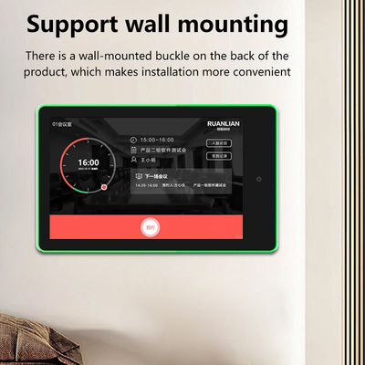 Tableta Android con pantalla táctil de 10,1 pulgadas para montaje en pared, sistema de reserva de salas de reuniones