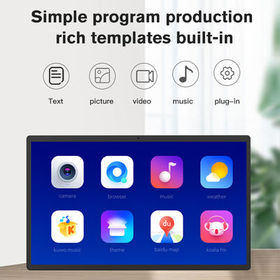 Tableta PC Android 14 de 15,6 pulgadas con montaje en pared y pantalla táctil RK3576 para uso comercial
