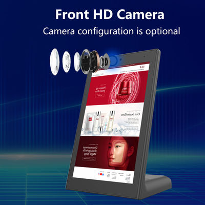 Tableta de escritorio Android de 13,3 pulgadas en forma de L RK3568, quiosco comercial POE, pedidos en restaurantes y otros usos