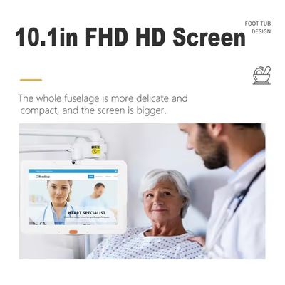 Soporte de pared 13,3 pulgadas 1080p atención médica wifi tarjeta SIM solt tableta android pc sistema de llamada de enfermera para hospital