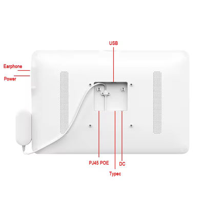 Soporte de pared 13,3 pulgadas 1080p atención médica wifi tarjeta SIM solt tableta android pc sistema de llamada de enfermera para hospital