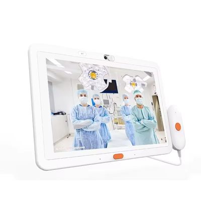 Soporte de pared 13,3 pulgadas 1080p atención médica wifi tarjeta SIM solt tableta android pc sistema de llamada de enfermera para hospital