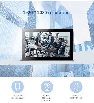 Pantalla de menú digital para restaurante, cafetería y tienda, tableta Android RK3566 de 24 pulgadas con montaje en pared para uso comercial