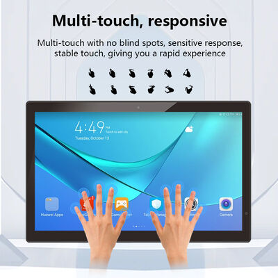 Tableta PC con montaje en pared de 15.6 pulgadas, 1080p IPS, Win 10, POE, NFC, RJ45, Wi-Fi, pantalla táctil, para publicidad comercial