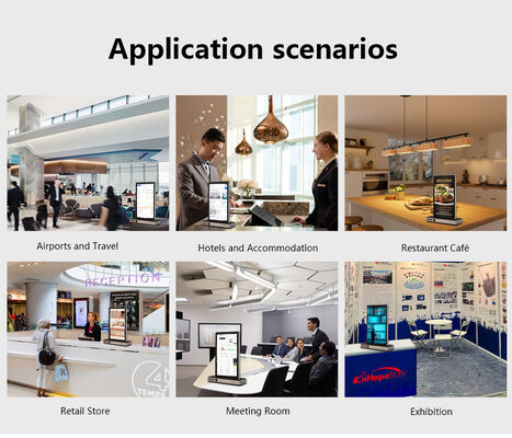 10.1 pulgadas de pantalla doble de escritorio Android todo en una pantalla táctil 4G tableta PC Wi-Fi POE energía restaurante Othering kisok