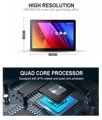 10Tablet industrial Android 7.0 de 4 pulgadas con pantalla táctil