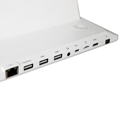 Tableta Android PC de escritorio de 17 pulgadas Poe NFC en forma de L para pedidos en restaurantes y venta minorista POS