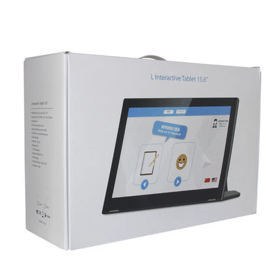 Tableta Android PC de escritorio de 17 pulgadas Poe NFC en forma de L para pedidos en restaurantes y venta minorista POS