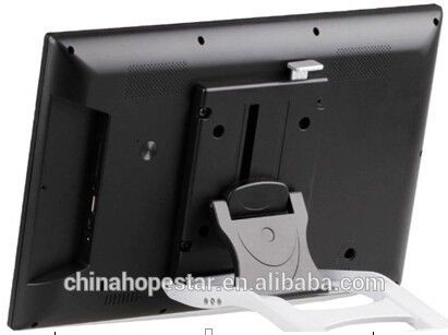 Reproductor publicitario TFT Android de 18.5 pulgadas con paso de píxel de 0.297 mm y carcasa de aluminio para uso en interiores y exteriores
