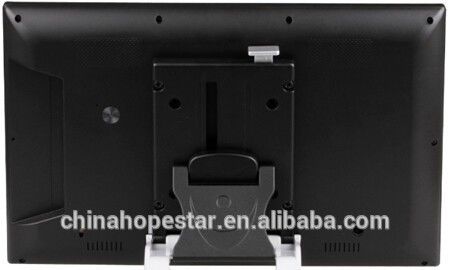 Reproductor publicitario TFT Android de 18.5 pulgadas con paso de píxel de 0.297 mm y carcasa de aluminio para uso en interiores y exteriores