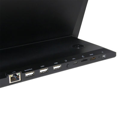 PC todo en uno con pantalla táctil Full HD IPS de 13.3" con táctil capacitivo de 10 puntos y conectividad por cable RJ45