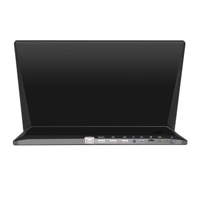PC todo en uno con pantalla táctil Full HD IPS de 13.3" con táctil capacitivo de 10 puntos y conectividad por cable RJ45
