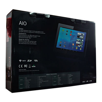 18.5 pulgadas IPS Android Tablet PC con procesador RK3288 Cuad Core y pantalla táctil capacitiva de 10 puntos