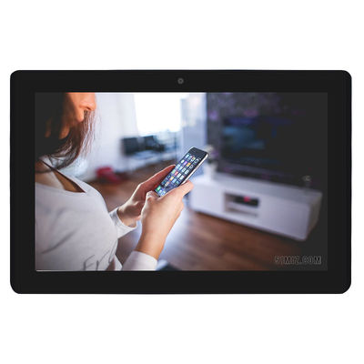 1Tableta Android de montaje en pared de núcleo cuádruple de.6 GHz con toque capacitivo de 10 puntos y alimentación por Ethernet (POE)